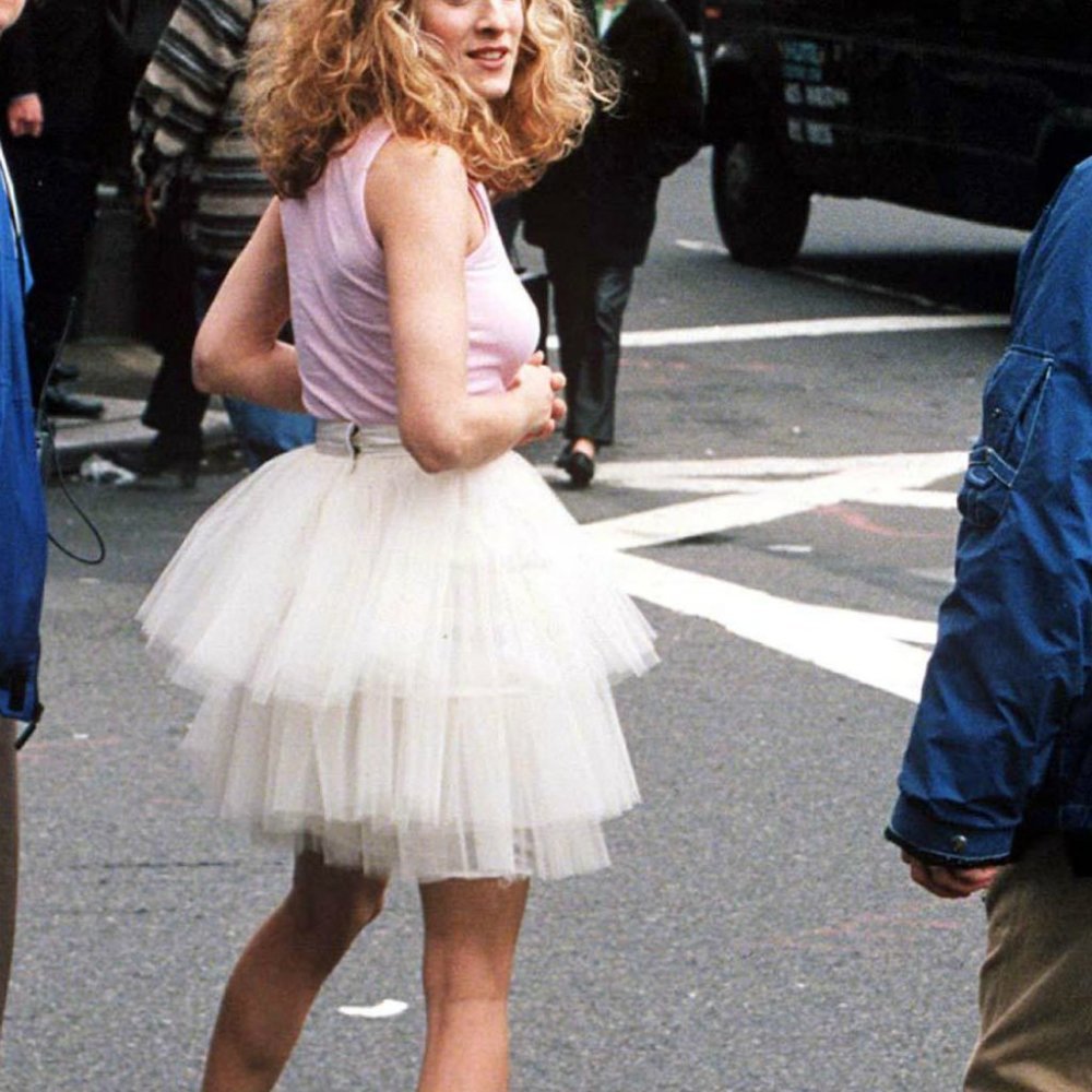 NWT Champagne Carrie Tutu Tulle skirt - Sex and the City style!